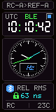 T096 Relay clock operation firmware UI preview